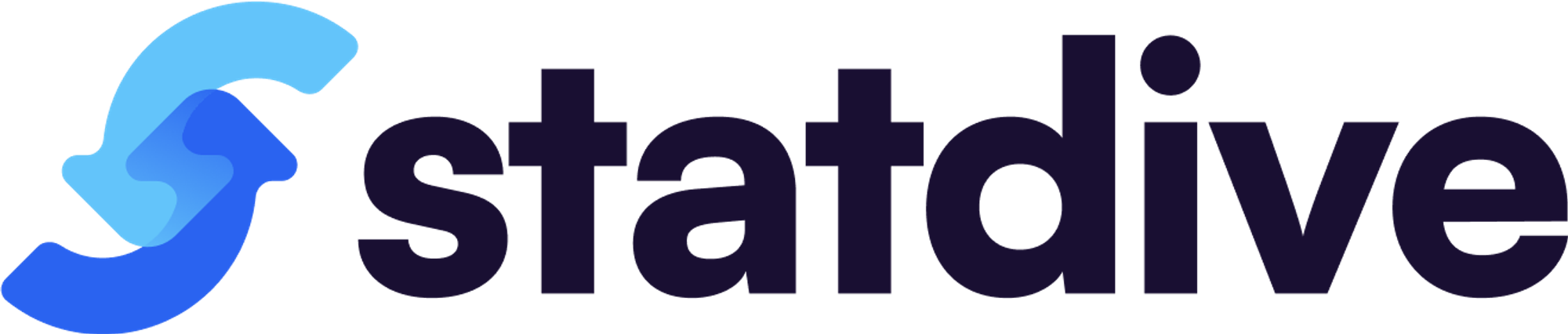 Modern logo design for statdive.com