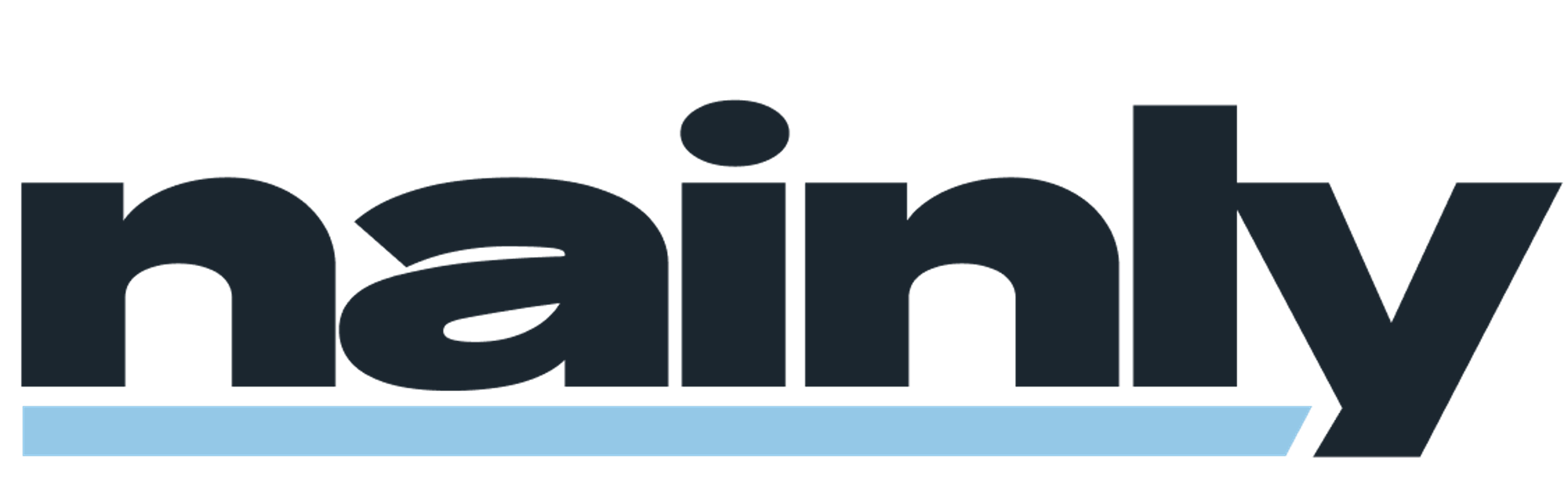 Modern logo design for nainly.com
