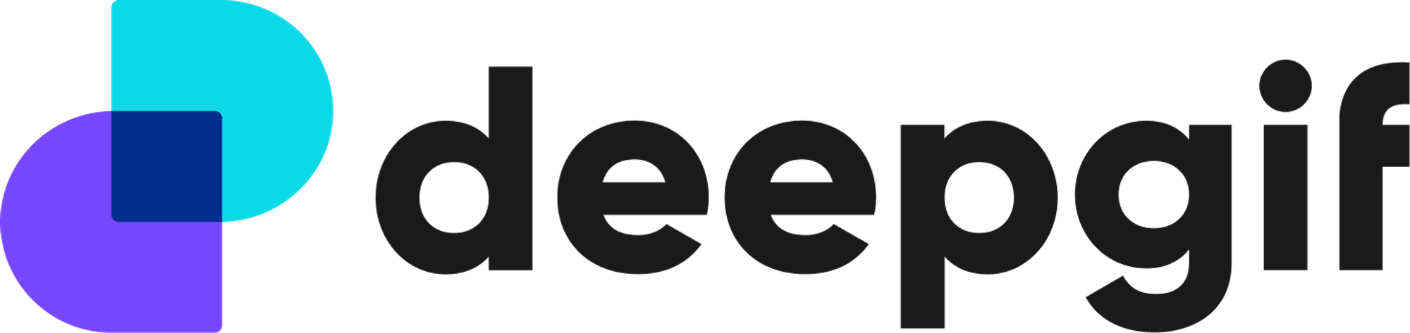 Modern logo design for deepgif.com