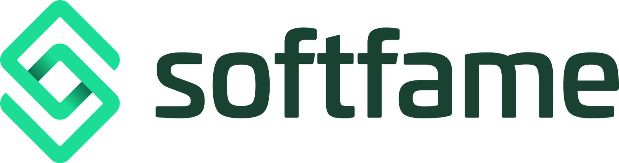 Modern logo design for softfame.com