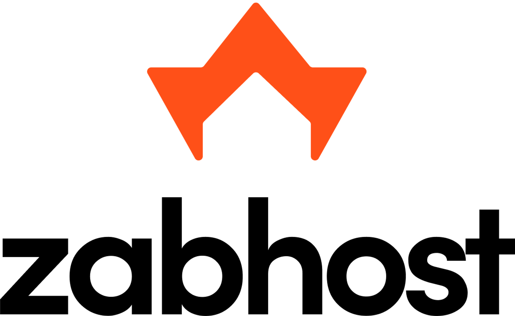Modern logo design for zabhost.com