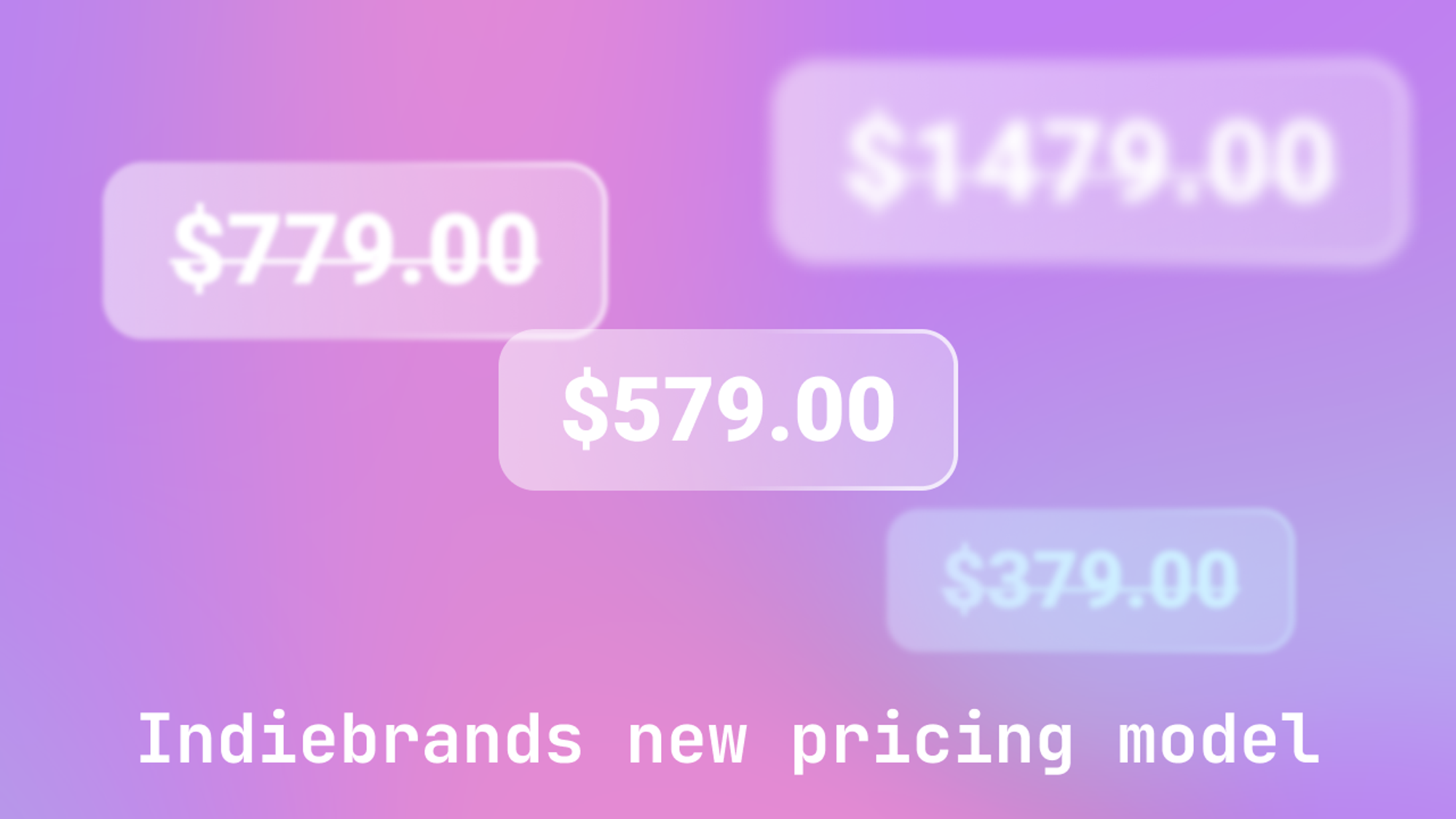 We changed our pricing model. Here’s why: