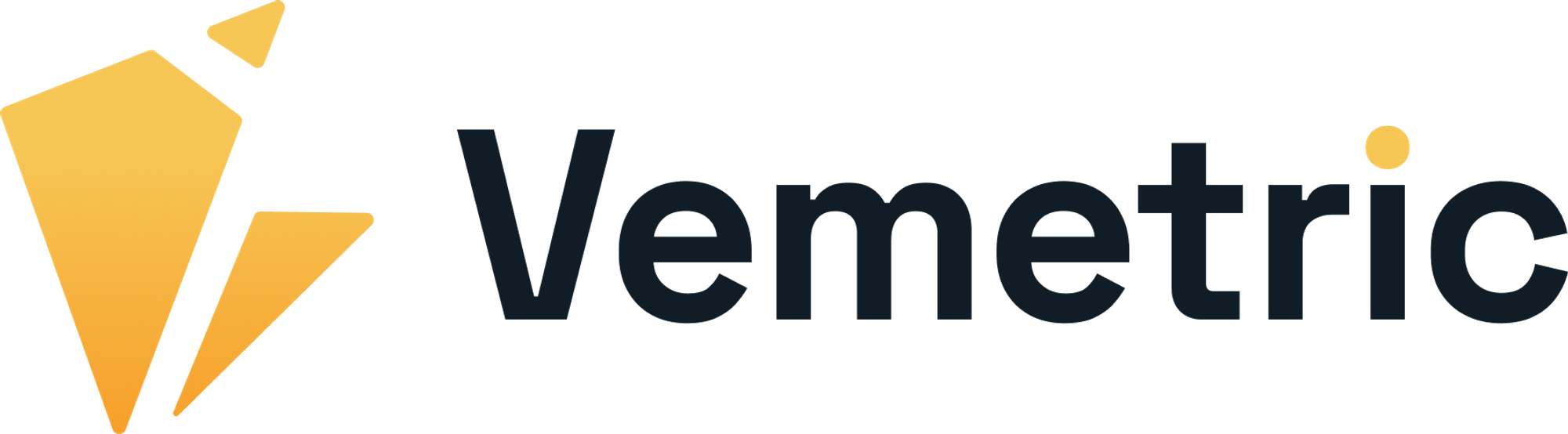 Modern logo design for vemetric.com