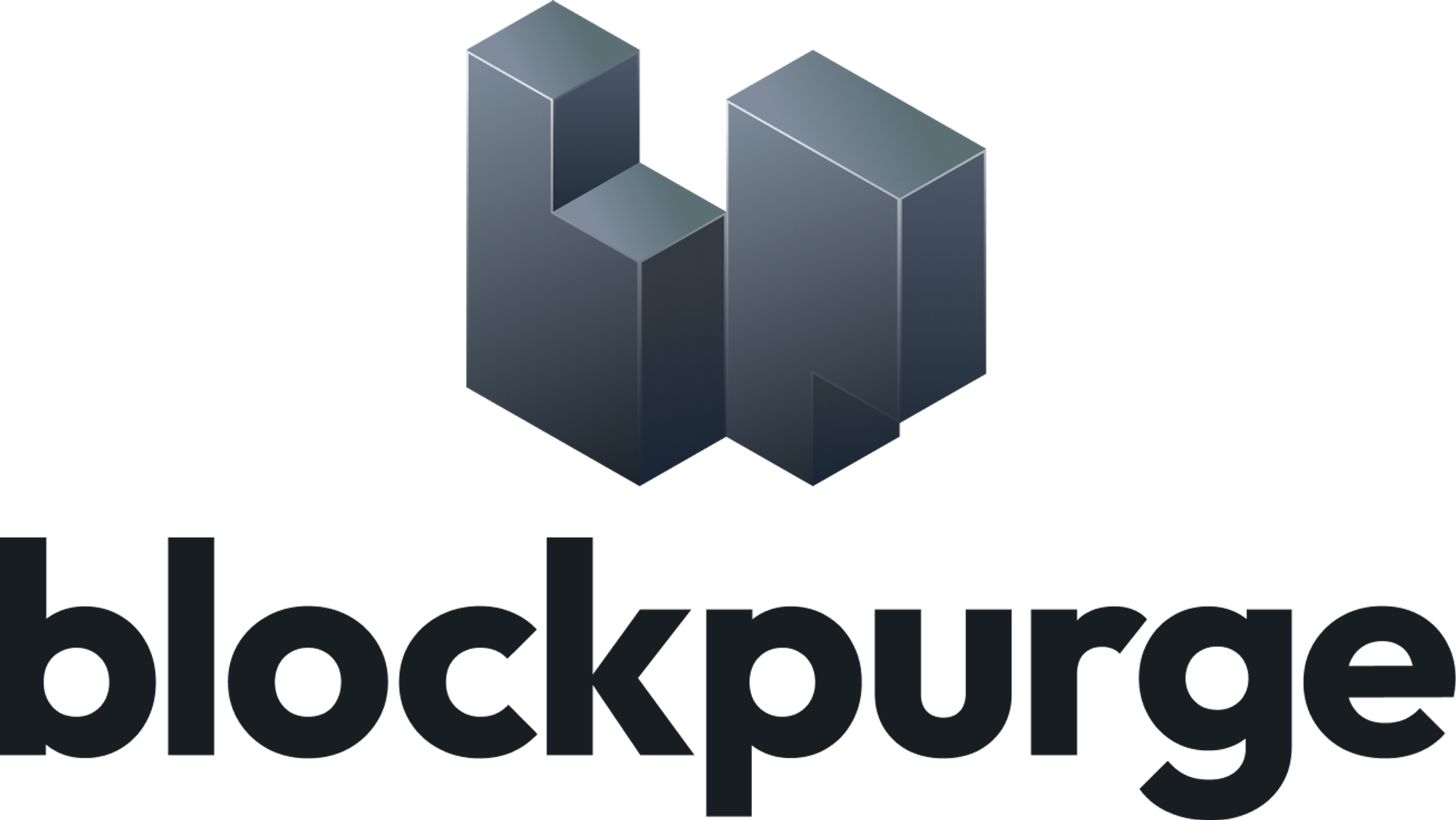 Modern logo design for blockpurge.com