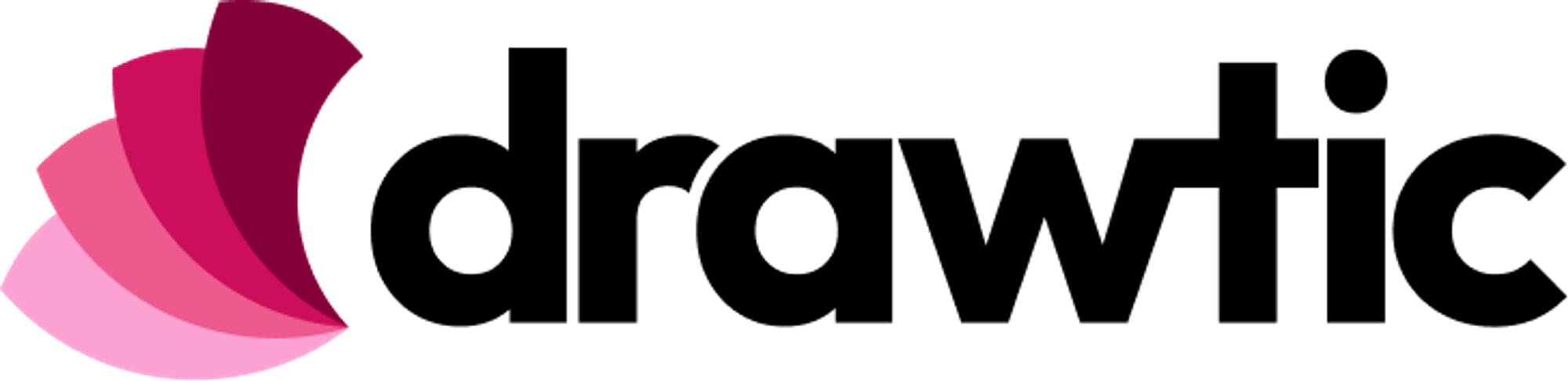 Modern logo design for drawtic.com